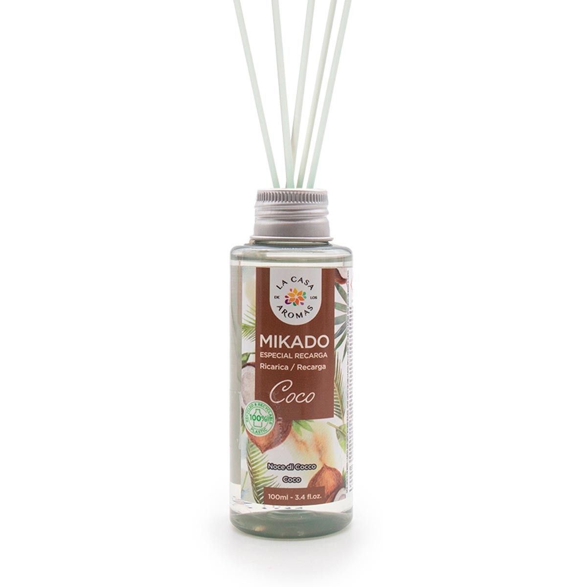 La Casa De Los Aromas Ambientador Mikado Aroma Coco Set Difusor