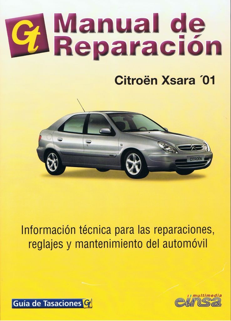 MANUAL DE TALLER Y MECANICA CITROEN XANTIA GASOLINA Y DIESEL